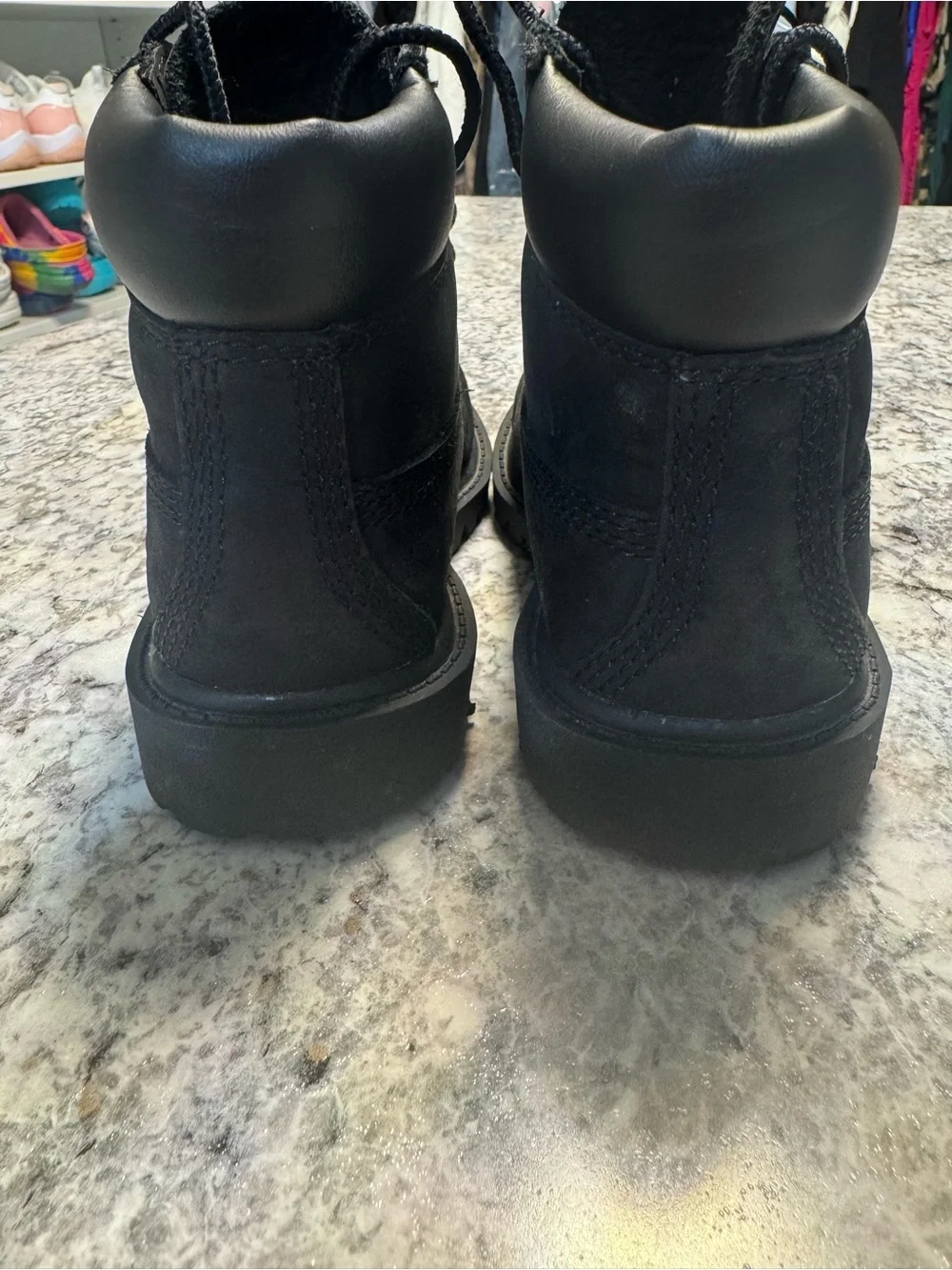 Timberland Kids Black Boots